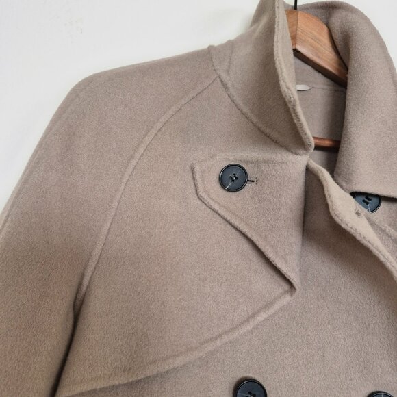 Double-Faced Wool Coat - 100% Wool - Picture 6 of 12